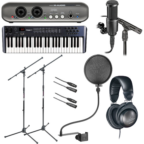 MAudio MobilePre Recording Musician Starter Kit B&H Photo Video