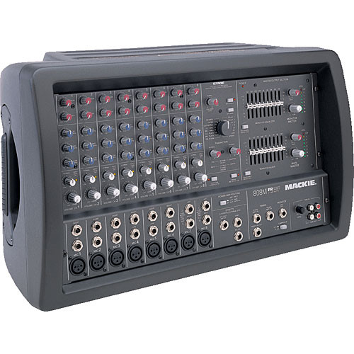 Mackie 808M - 8 Channel Powered Mixer 808M B&H Photo Video