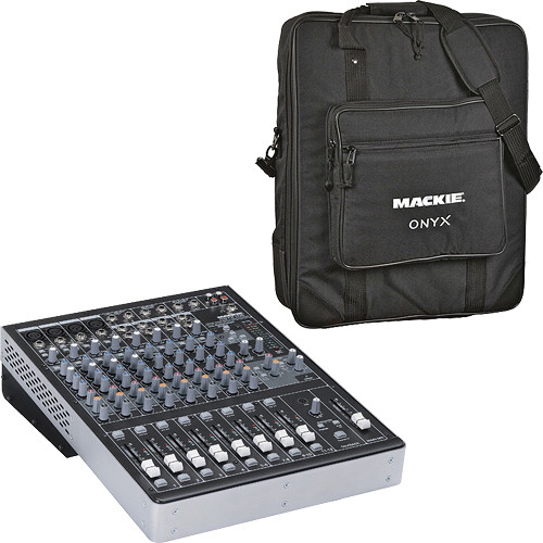Mackie Onyx 12i 12 Channel Firewire Recording Mixer Kit B H