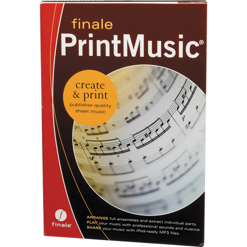 does finale printmusic have scrollview