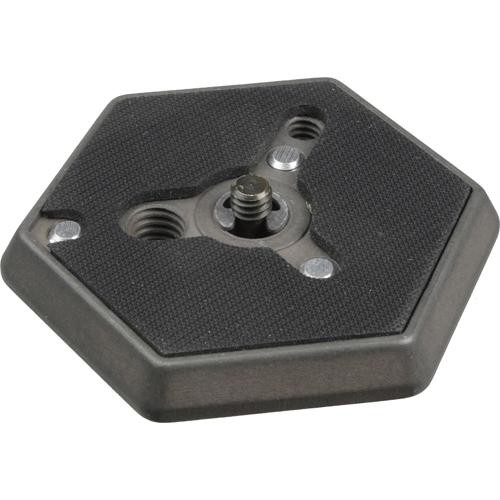Manfrotto 130-14 Plateau rapide hexagonal avec vis 1//4