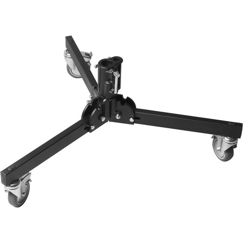 Manfrotto 299BBASE Wheeled Light Stand Base with Universal Head