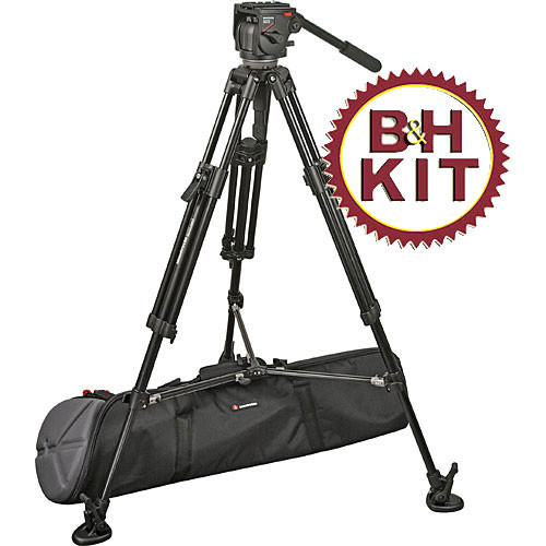 Manfrotto 351MVB2 Tripod Legs with 3460 (503) Fluid 503351MVB2K