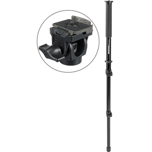 Manfrotto 681B Monopod with 234RC Swivel/Tilt Head Supports 6