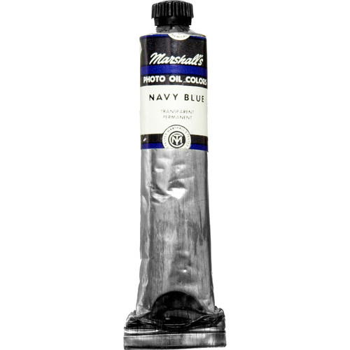 Marshall Retouching Oil Color Paint: Navy Blue - 3/4x4