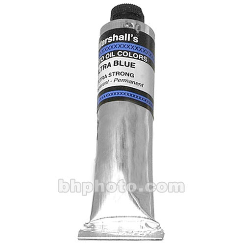 Marshall Retouching Oil Color Paint/Extra Strong: Ultra Blue - 3/4x4
