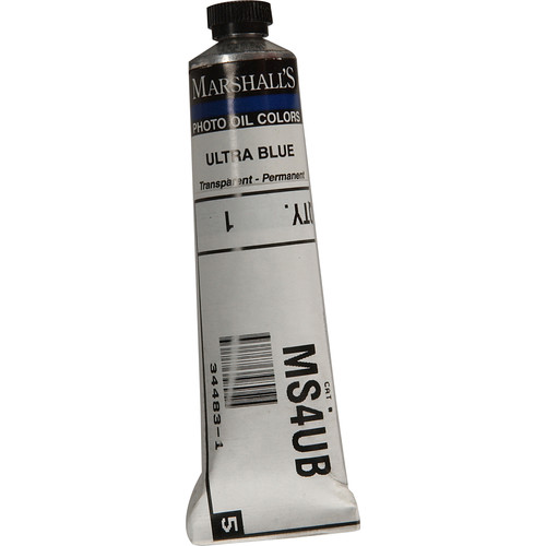 Marshall Retouching Oil Color Paint: Ultra Blue - 3/4x4