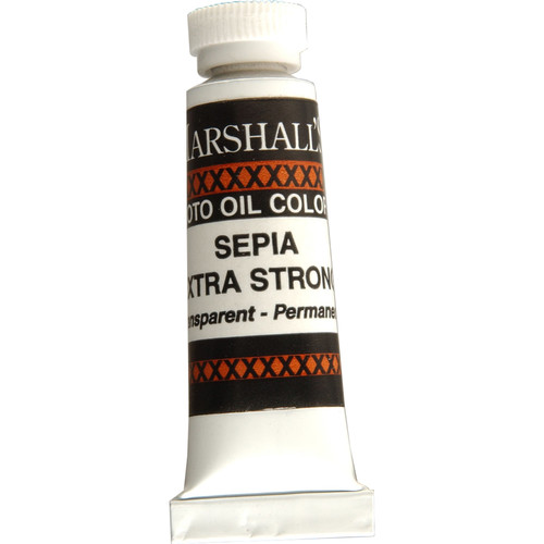 Marshall Retouching Oil Color Paint/Extra Strong: Sepia - 1/2x2