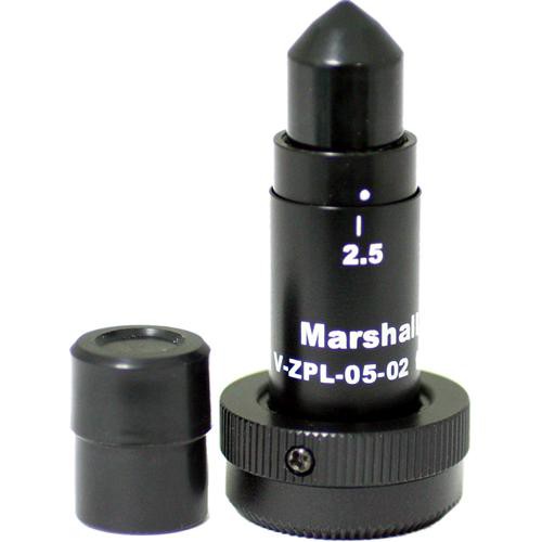 Marshall Electronics V-ZPL-05-02 CS Mount 2.5-10mm Mini Zoom Pinhole Lens With Fixed Pinhole Cap