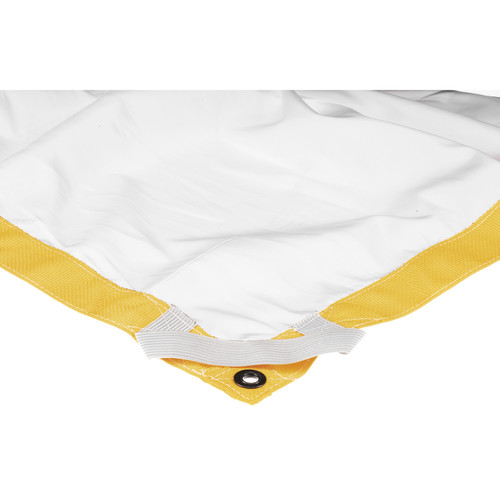 Matthews 6x6' Overhead Fabric - White Artificial Silk