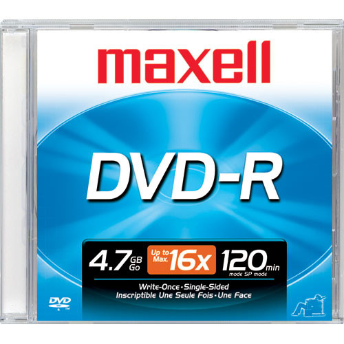 Maxell DVDR 16x Disc 638000 B&H Photo Video