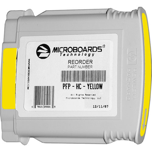 MICROBOARDS YELLOW INK CARTRIDGE FOR MIC