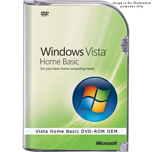 Microsoft Windows Vista Home Basic Edition - DVD-ROM - 66G00576