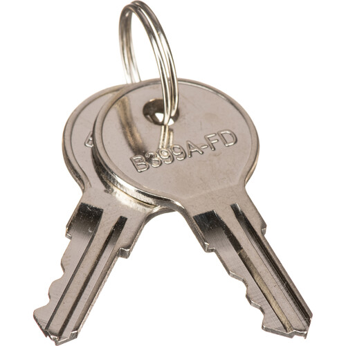 Middle Atlantic Replacement Keys for Universal Front Doors