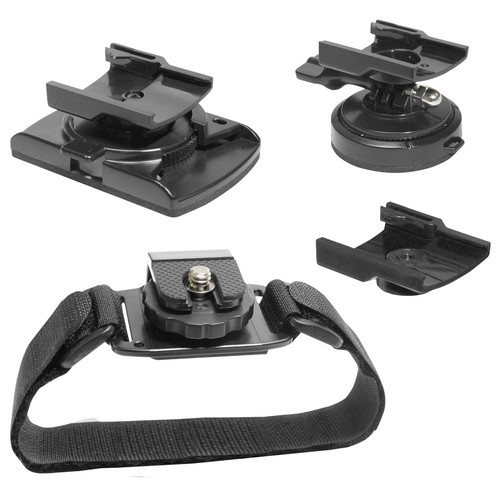 Midland Action Cam Accessory Kit with Helmet Mounts XTAVP2 B&H