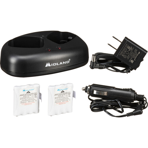 Midland AVP6 Dual Desktop Charger Kit fo