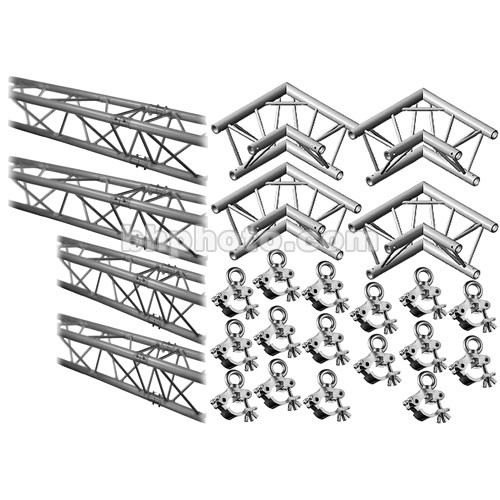 Milos M222 Trio QuickTruss Hanging Kit - 7.5 x 10.8'