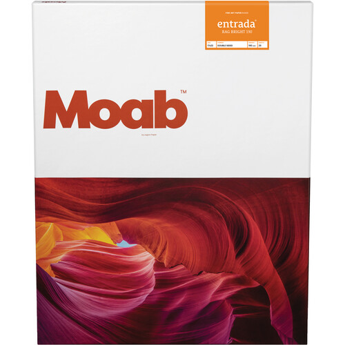 Moab Entrada Rag Bright 190 Paper (17 x 22