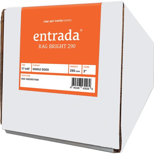 Moab Entrada Rag Bright 290 Archival Inkjet Paper (17