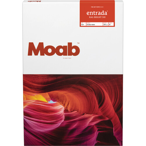 Moab Entrada Rag Bright 300 Paper (11 x 17
