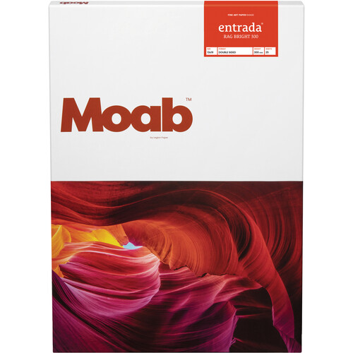 Moab Entrada Rag Bright 300 Paper (13 x 19
