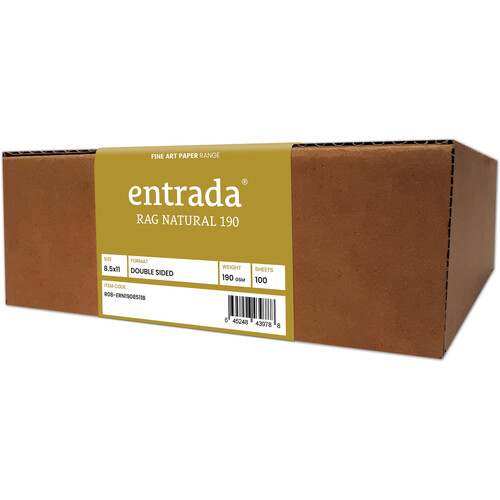 Moab Entrada Rag Natural 190 Paper (8.5