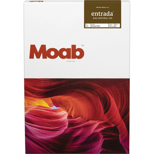 Moab Entrada Rag Natural 300 Paper (11 x 17