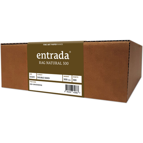 Moab Entrada Rag Natural 300 Paper (8.5 x 11