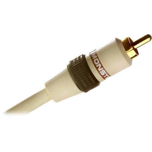 Monster Cable Male RCA to Male RCA Subwoofer Cable 125950 B&H