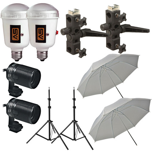Morris Two AC Flash Umbrella Kit (110130 VAC) B&H Photo Video