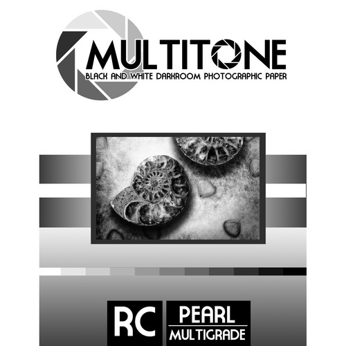 MultiTone Black & White RC Paper (Pearl 5 x 7