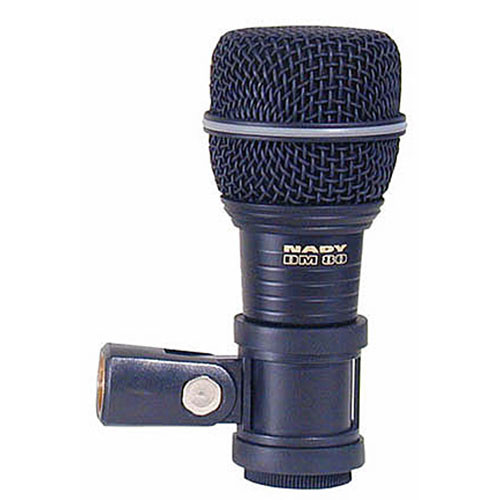 Nady DM-80 Dynamic Neodymium Cardioid Drum Microphone, 30Hz-15KHz Frequency Response
