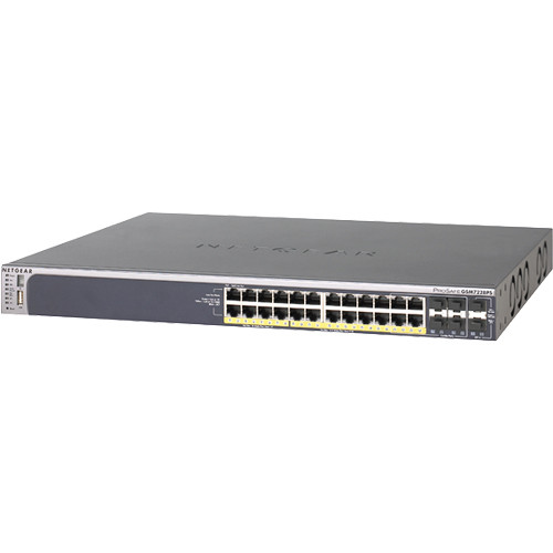 Netgear Prosafe 24-Port Stackable Gigabit PoE GSM7228PS-100NAS