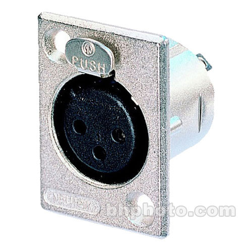 Neutrik NC3FP1 Three-Pin XLR Connector