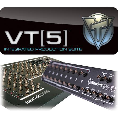 Newtek Vt 5 Live Sx Sdi Bundle Rst 1515 B H Photo Video