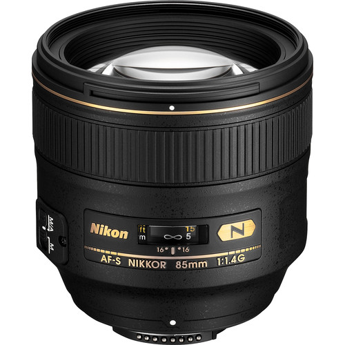 Nikon 85mm - AF-S NIKKOR 85mm f/1.4G Lens 2195 B&H Photo