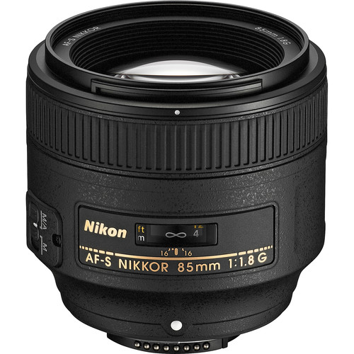 NIKON AF-S NIKKOR 85MM F/1.8G LENS