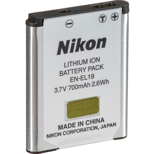 Nikon EN-EL19 Lithium-Ion Battery (700mAh)