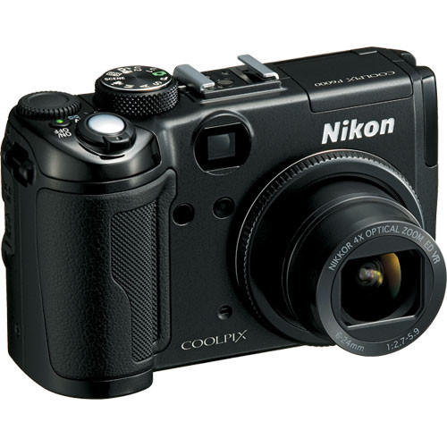 Nikon Coolpix P6000 Digital Camera (Black) 26135 B&H Photo Video