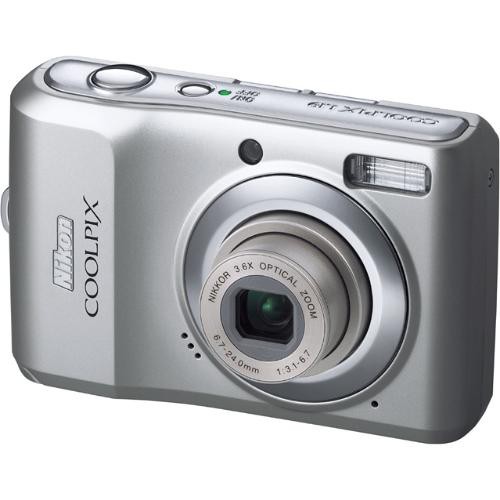 Nikon Coolpix L19 Digital Camera (Smooth Silver) 26166 B&H Photo