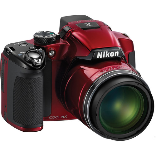 Nikon COOLPIX P510 Digital Camera (Red) 26330 B&H Photo Video