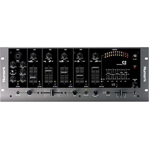 Numark C2 4Channel 19" Rack Mountable DJ Mixer C2 B&H