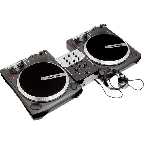 Numark Battle Pak Two T1625 Turntables, DM950 IBATTLEPAK B&H