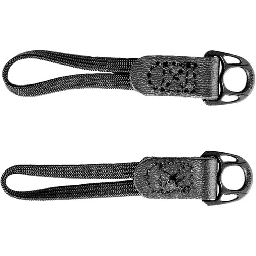 OP/TECH USA Utility Loop System Connectors (2-Pack Black)