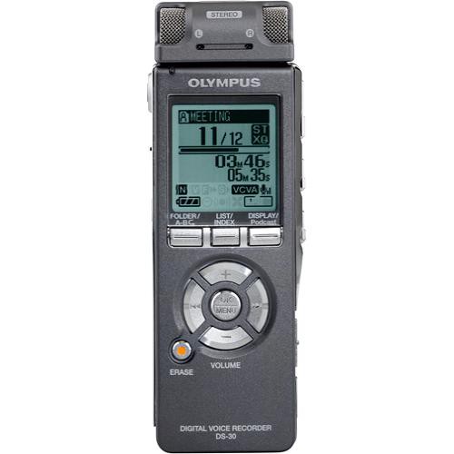 Olympus Ds 30 Digital Voice Recorder 141897 B H Photo Video