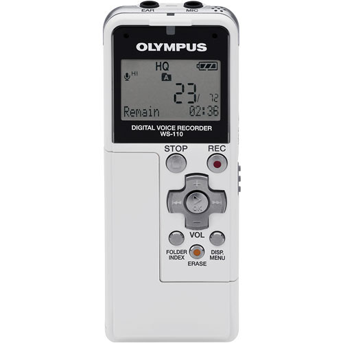 Olympus digital voice recorder ws-100 instruction manual
