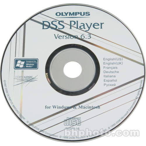 olympus dss player software download