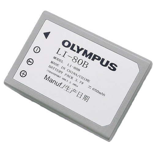 Olympus LI80B Rechargeable LithiumIon Battery for T100 202431