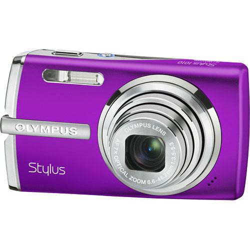 Olympus Stylus 1010 Digital Camera (Purple) 226285 B&H Photo