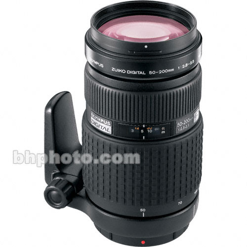 Olympus 50200mm f/2.83.5 ED Zuiko Digital Zoom Lens 261002 B&H